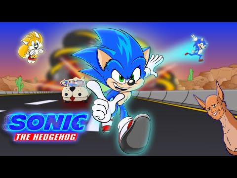 Basically the Sonic Movie: The COMPLETE SERIES (Sonic the Hedgehog Movie Animation Parody)