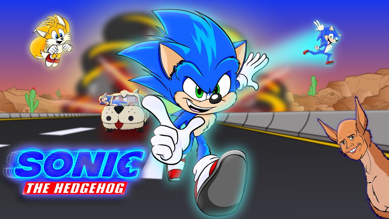 Basically the Sonic Movie: The COMPLETE SERIES (Sonic the Hedgehog Movie Animation Parody)
