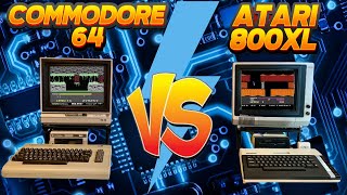 C64 vs Atari 800XL Hidden H Game Treasures You Missed 🕹️