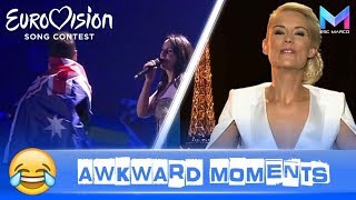Eurovision Song Contest | The FUNNIEST & MOST AWKWARD moments 😂