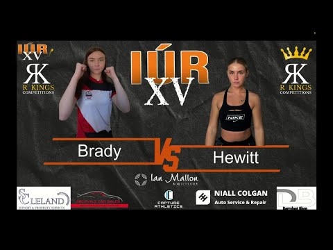 IÚR FC 15 - Louise Brady vs Megan Hewitt