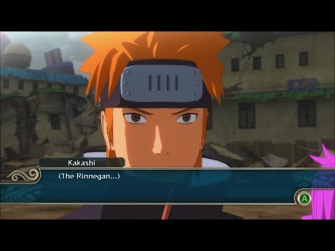 Naruto Ninja Storm 2 Trilogy PC MOD Walkthrough Part 20 60 FPS - Kakashi vs Yahiko Tendo 1080p