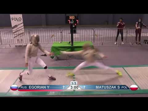 Tbilisi World Cup 2022 SWS - L32 - Egorian RUS v Matuszak POL