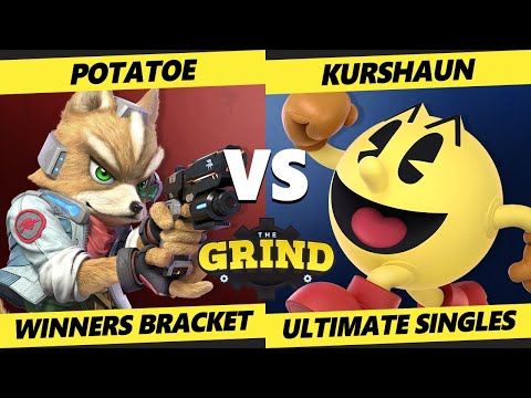 The Grind 146 Winners Bracket - Potatoe (Fox, Falco) Vs. Kurshaun (Pac-Man) Smash Ultimate - SSBU