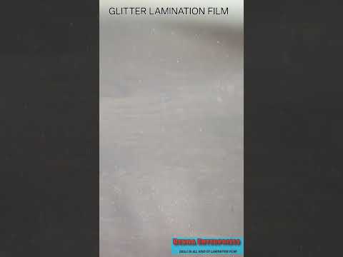 Glitter Lamination Film