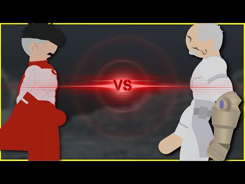 Omni Man VS Conquest ANIMATED FIGHT!