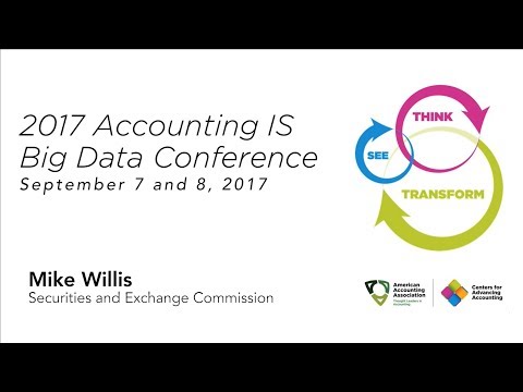 マイク・ウィリス - 会計ISビッグデータカンファレンス (Mike Willis - Accounting IS Big Data Conference)