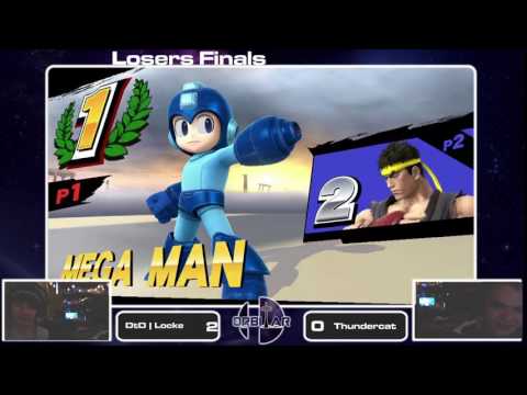 DtD | Locke (Mega Man) vs Thundercat (Ryu) - Orbitar 18 - Losers Finals