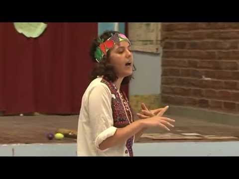 En San Isidro enseñan a comer saludable con una obra de teatro