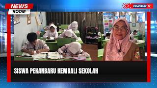 Aktivitas Sekolah Pekanbaru Kembali Normal Usai Kabut Asap