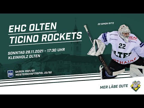 28.11.2021 EHC Olten - HCB Ticino Rockets 5:2