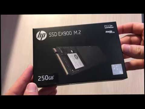 HP EX900 250GB SSD Unboxing
