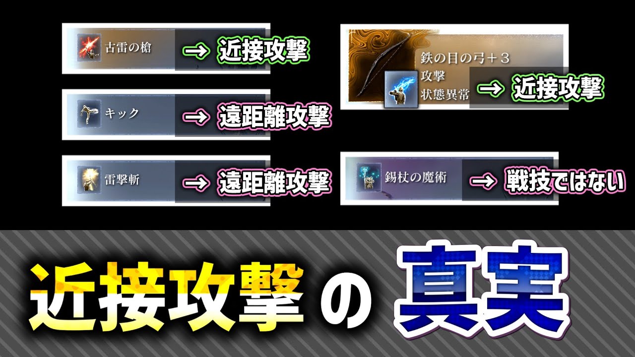 おそらく誰もが誤解している戦技攻撃力、近接攻撃力の効果範囲を検証【ナイトレイン】#Eldenring #nightreign