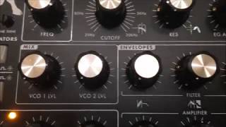 Video thumbnail for Moog Taurus Minitaur & Roland PK-5 Test by czibzol