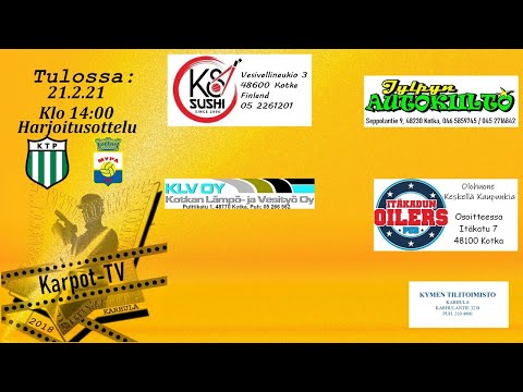 KTP - MYPA | Harjoitusottelu | Arto Tolsa Areena