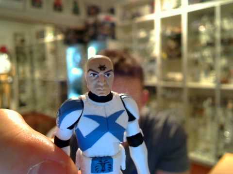 Star Wars Clone Wars Clone Trooper Scythe HD Action Figure Review | www.flyguy.net