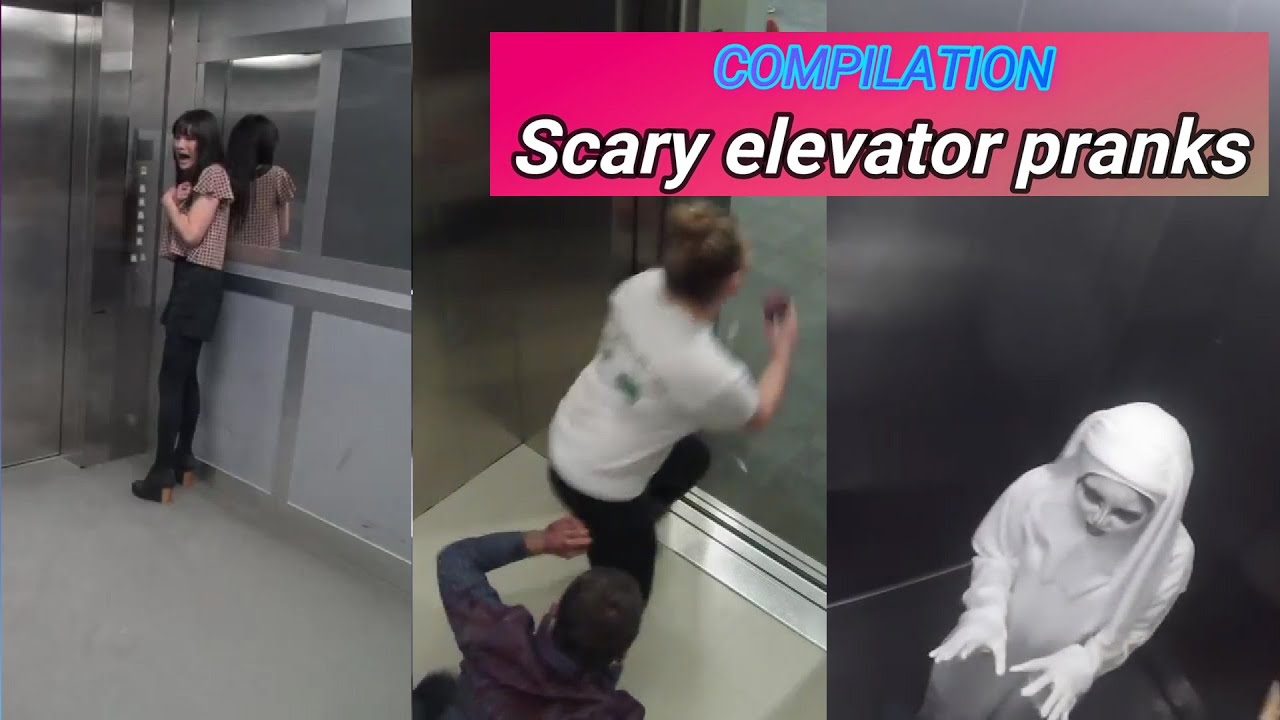 Scary elevator pranks compilation