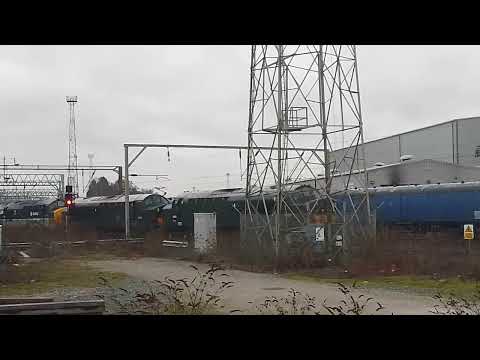 37667+37521+37409 0Z37 Barrow Hill L.I.P to Crewe H.S arriving at Crewe  21/1/26