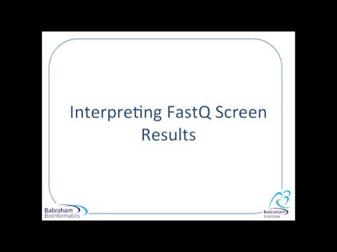 Training video 3: Interpreting FastQ Screen results