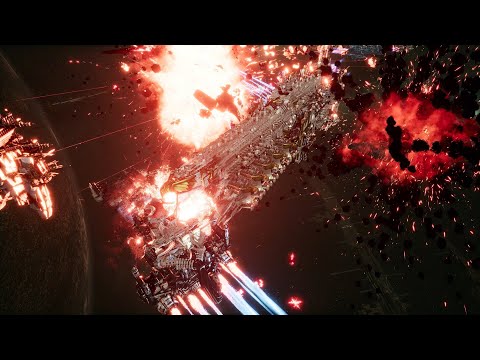 Imperator Somnium vs Chaos - Veritatem Imperialis Mod - Massive Battle - Battlefleet Gothic Armada 2