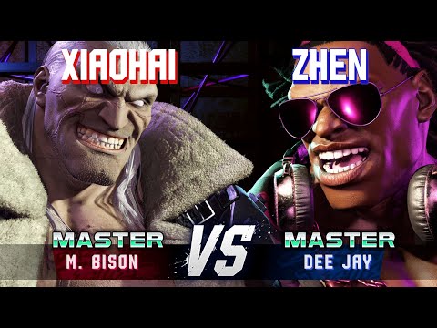 SF6 ▰ XIAOHAI (M.Bison) vs ZHEN (Dee Jay) ▰ High Level Gameplay