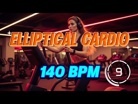 1 Hour Elliptical Cardio | 140 BPM EDM Workout Music Playlist