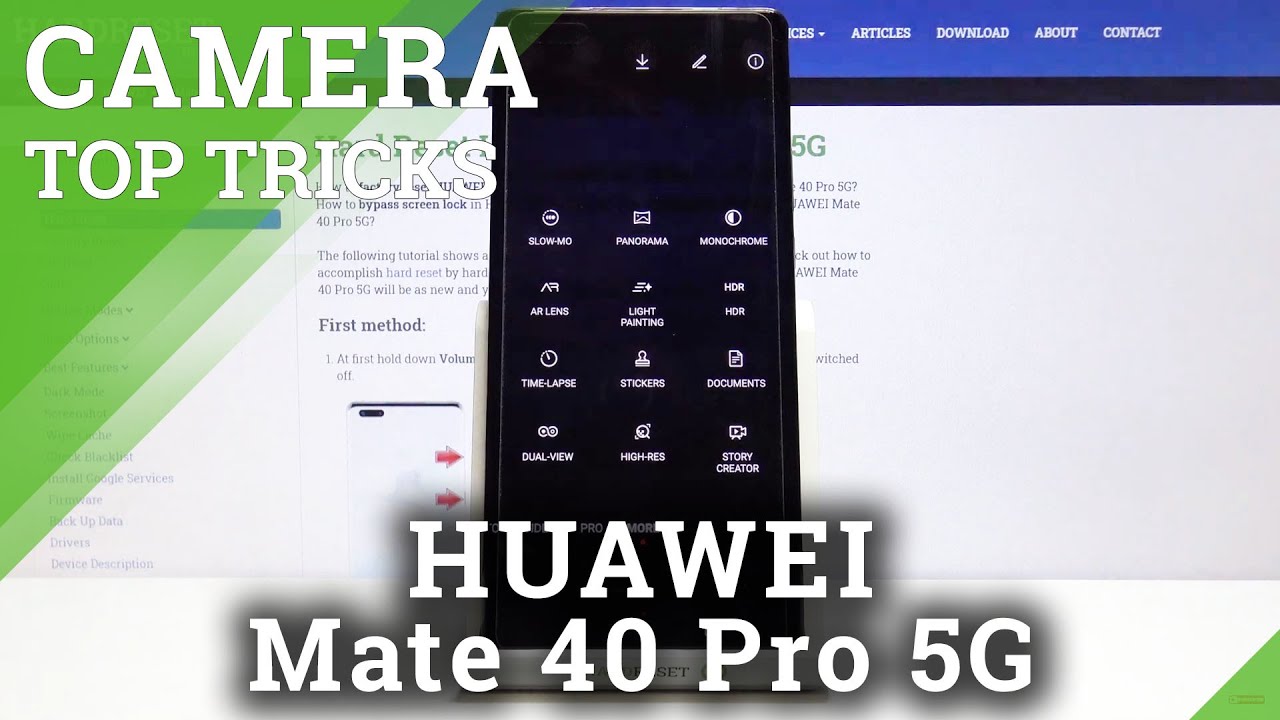 Camera Top Tricks for HUAWEI Mate 40 Pro – Super Camera Options