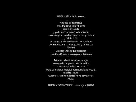 INNER  HATE - ODIO INTERNO