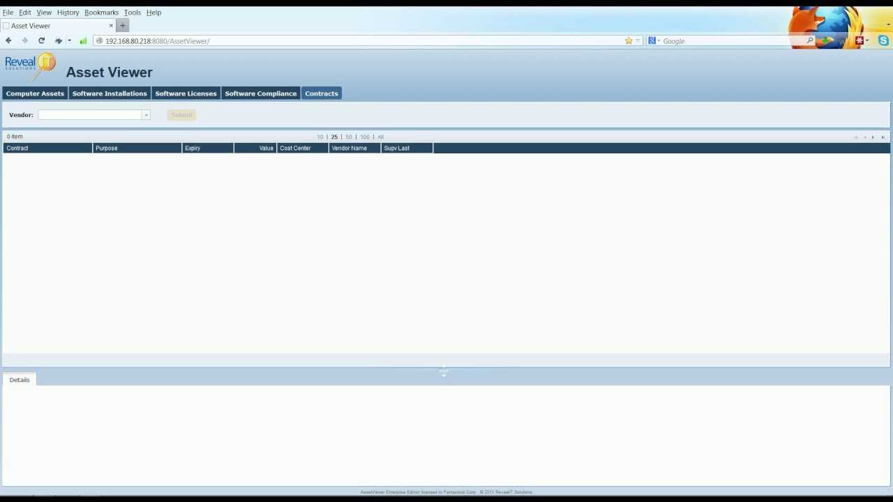 Asset Viewer Interface Tour