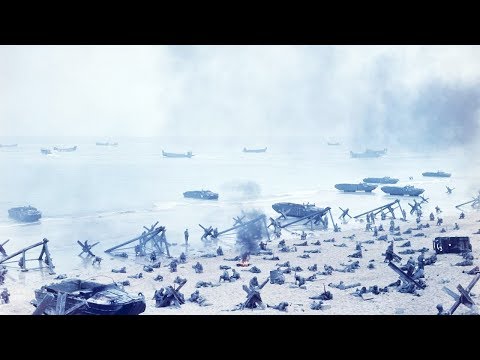 Bloody Combat Footage In The Battle of Normandy – Rare Color Footage You've Never Seen Before [HD]