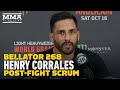 Henry Corrales Reflects On Pressure: ‘Fists Fights Are A Big Deal' | Bellator 268 | MMA Fighting