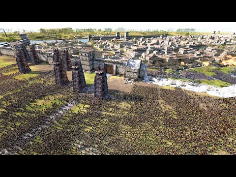 SIEGE OF LONDINIUM - Total War ATTILA
