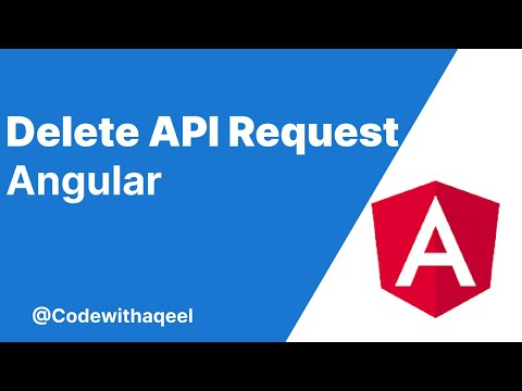 Delete Api Request In Angular