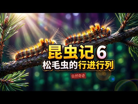 1-🎧全网最全！法布尔《昆虫记 6》松毛虫的行进行列🐛揭秘昆虫界的生存智慧｜沉浸式有声书｜睡前必听