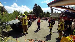 preview picture of video '[24 Stundenschicht - 12/13.07.2014] Jugendfeuerwehr Zeulenroda [HD]'