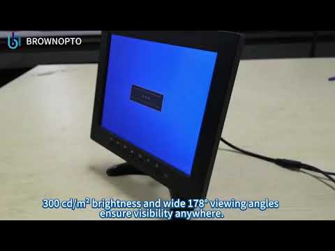 8 Inch Industrial Monitor for Surveillance Applications Video Cover