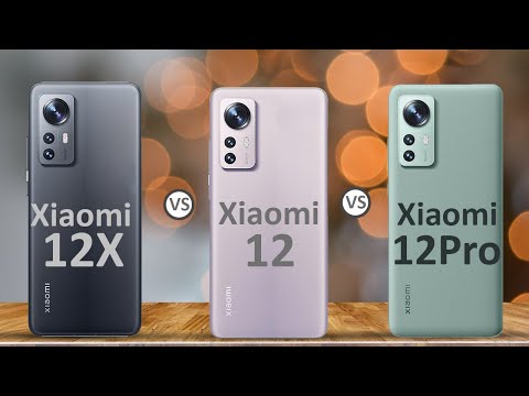 Xiaomi 12X vs Xiaomi 12 vs Xiaomi 12 Pro Side-by-Side Comparison