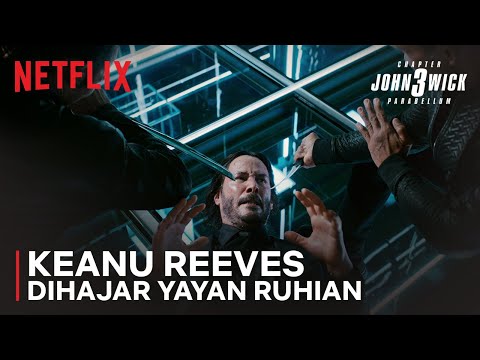 Keanu Reeves vs. Yayan Ruhian & Cecep Arif Rahman | John Wick: Chapter 3 - Parabellum | Clip