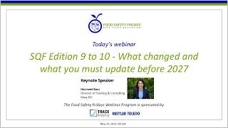 SQF Edition 9 to 10: What changed and what you must update before 2027