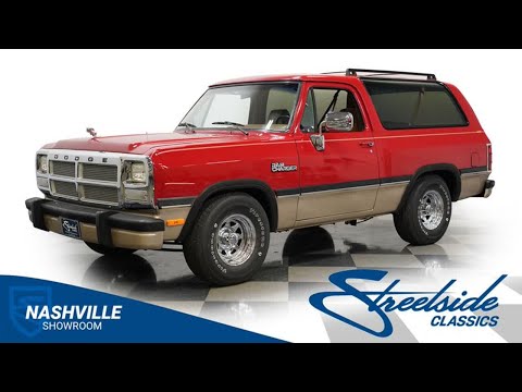 1991 Dodge Ramcharger (CC-2044100) for sale in Lavergne, Tennessee