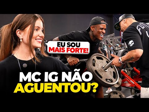 Sophia Bianco desafiou o MC IG no treino de superiores!