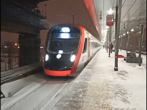 Ivolga train | The new Russian train EG2Tv EMU Ivolga 2.0 | Moscow transport | Train Moscow