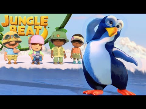 Penguin Chasers | Slippery | Jungle Beat: The Explorers | Kids Animation 2022
