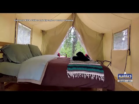 Roadtrippin’ 2024: Alpenglow Luxury Camping near the Matanuska Glacier