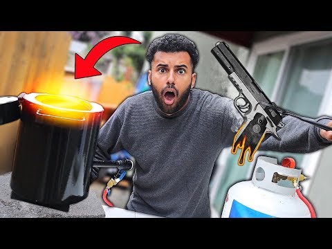 PUTTING SATISFYING Things Into A 3000° DEGREE FURNACE!! *TURNS ANYTHING INTO LAVA!!* Video