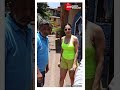 Bollywood Diva Malaika Looked Amazing In A Tank Top And Shorts Outside Of The Gym Shorts