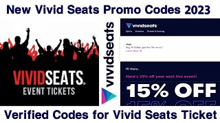 Vivid Seats Promo Code 2023 | Promo Code for Vivid Seats Tickets | $30 Off