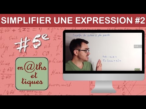 Simplify an expression (2) - Fifth