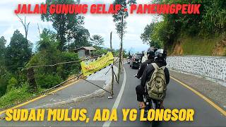 Download lagu UPDATE KONDISI JALAN GUNUNG GELAP | PERJALANAN DARI PERTIGAAN CIKAJANG MENUJU ALUN-ALUN PAMEUNGPEUK mp3