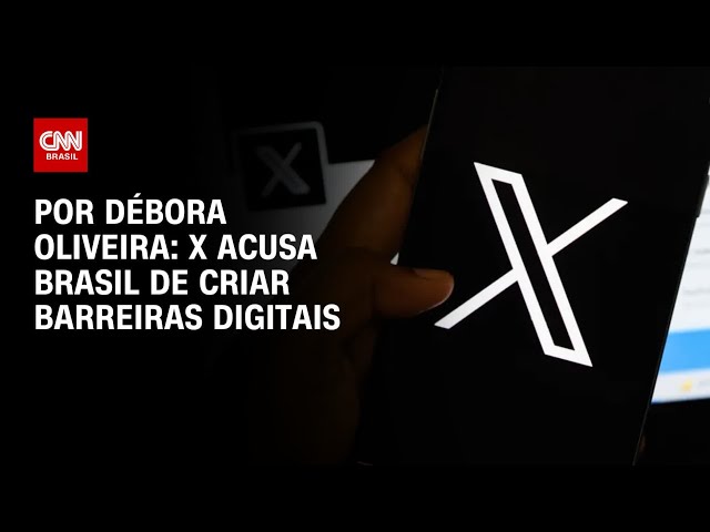 Análise: X acusa Brasil de criar barreiras digitais e critica decisões do STF | LIVE CNN
